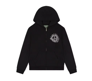 Denim Tears Denim University Zip Hoodie (SS24) Black