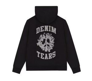 Denim Tears Denim University Zip Hoodie (SS24) Black