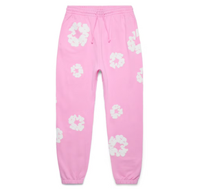 Denim Tears The Cotton Wreath Sweatpants Pink