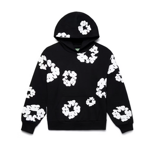 Denim Tears The Cotton Wreath Hoodie Black