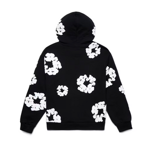 Denim Tears The Cotton Wreath Hoodie Black