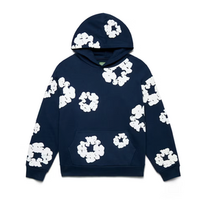 Denim Tears The Cotton Wreath Hoodie Navy