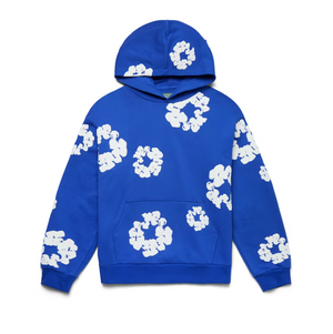 Denim Tears The Cotton Wreath Hoodie Royal Blue