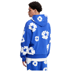 Denim Tears The Cotton Wreath Hoodie Royal Blue