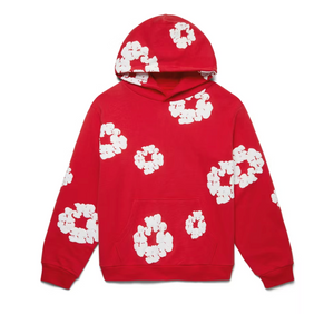 Denim Tears The Cotton Wreath Hoodie Red