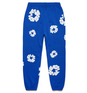 Denim Tears The Cotton Wreath Sweatpants Royal Blue