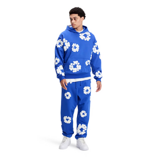 Denim Tears The Cotton Wreath Sweatpants Royal Blue