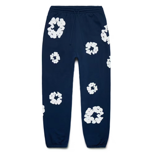 Denim Tears The Cotton Wreath Sweatpants Navy