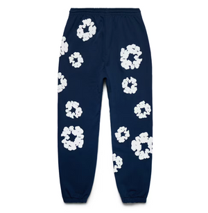 Denim Tears The Cotton Wreath Sweatpants Navy