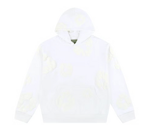 Denim Tears Mono Cotton Wreath Hoodie White